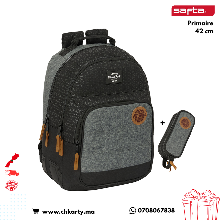محفظة مدرسية Safta – BlackFit8